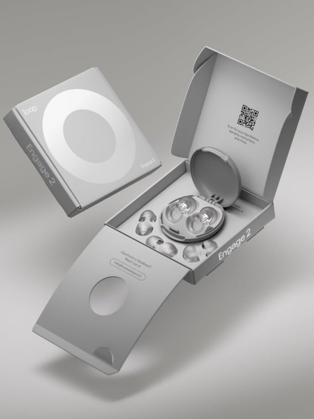 LOOP Engage 2 EAR PLUGS - Everyday Noise Relief with Clear Speech - NEW IN BOX!